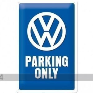 Nostalgic Art Retrotyylinen Metallijuliste Vw Parking Only 20x30 Cm