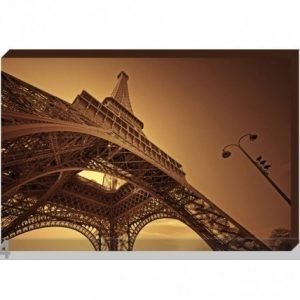 Og Taulu Canvas - Eiffel Tower In Paris 50x70 Cm