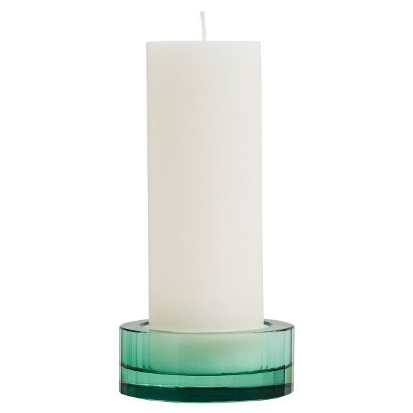 Oyoy Nordic Glass Kynttilänjalka Facet Xl Jade