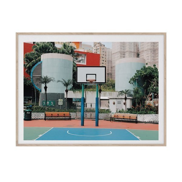 Paper Collective Cities Of Basketball 04 Hong Kong Juliste 30x40 Cm