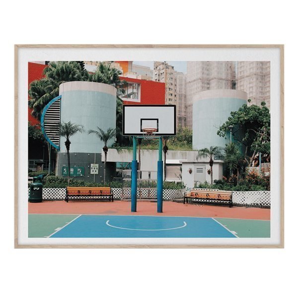 Paper Collective Cities Of Basketball 04 Hong Kong Juliste