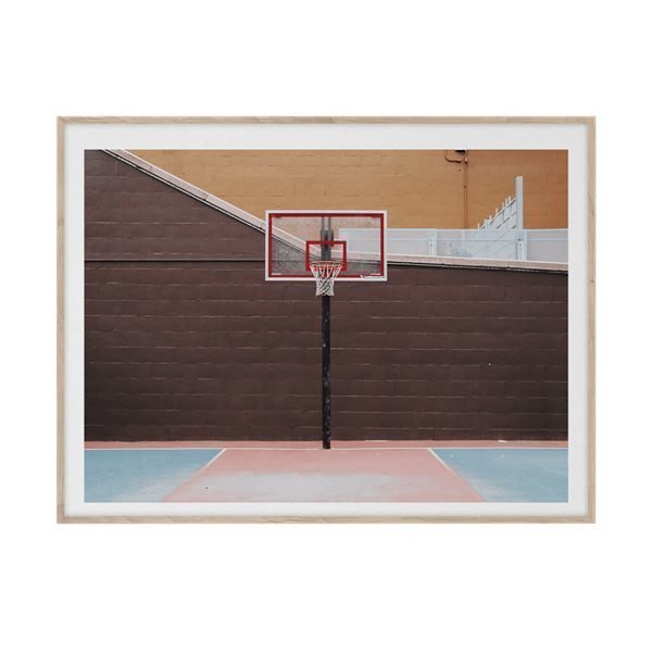 Paper Collective Cities Of Basketball 07 New York Juliste 30x40 Cm