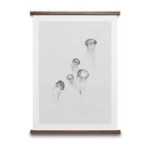 Paper Collective Jellyfish Juliste
