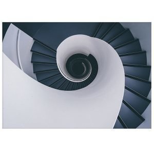 Paper Collective Kua Stairways Juliste 30x40 Cm