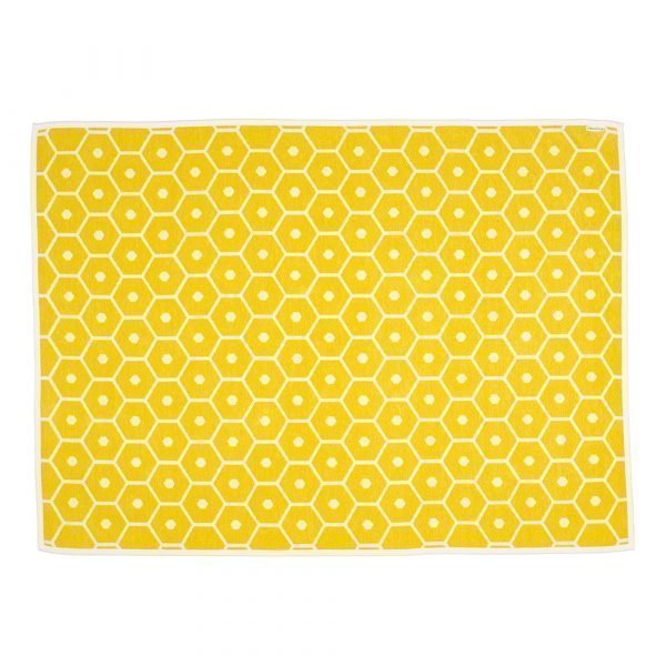 Pappelina Honey Huopa Lemon / Vanilla 140x180 Cm