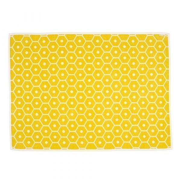 Pappelina Honey Huopa Lemon / Vanilla 140x180 Cm