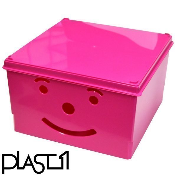 Plast1 Smiley Säilytyslaatikko
