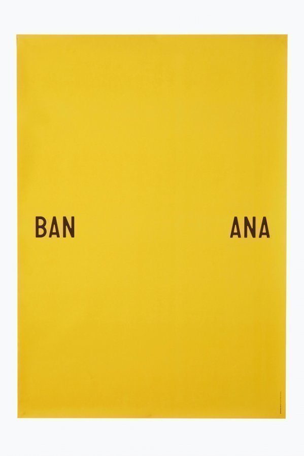Playtype Banana Juliste 70x100 Cm