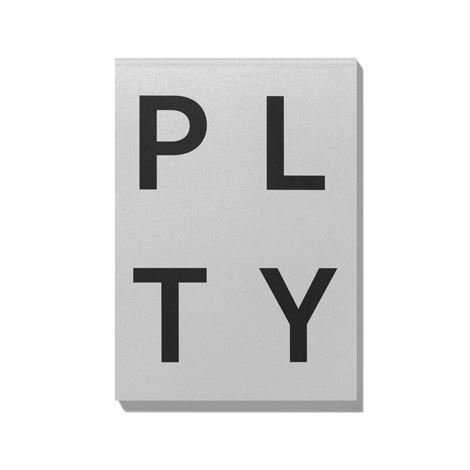 Playtype Muistikirja Pale Grey Harmaa