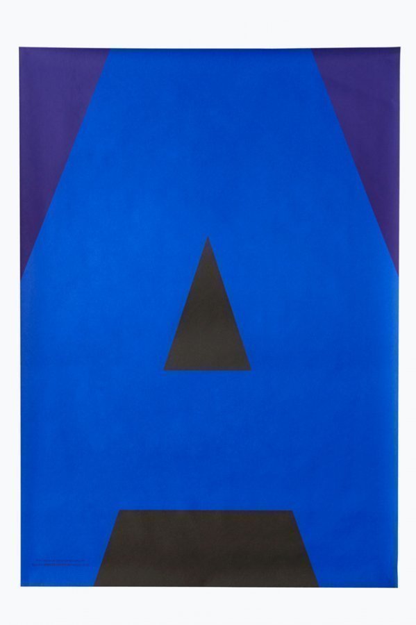 Playtype Non Objective #Blue Juliste 70x100 Cm