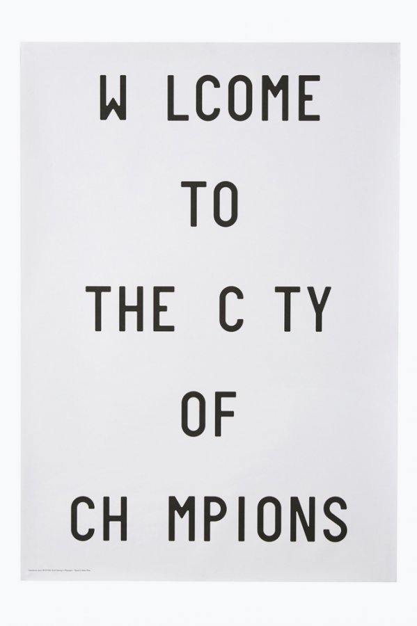 Playtype Welcome Caldonia Juliste 70x100 Cm