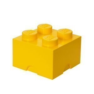 Room Copenhagen Lego Säilytyslaatikko 4 Keltainen