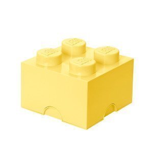 Room Copenhagen Lego Säilytyslaatikko 4 Pastellinkeltainen
