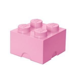Room Copenhagen Lego Säilytyslaatikko 4 Vaaleanpunainen