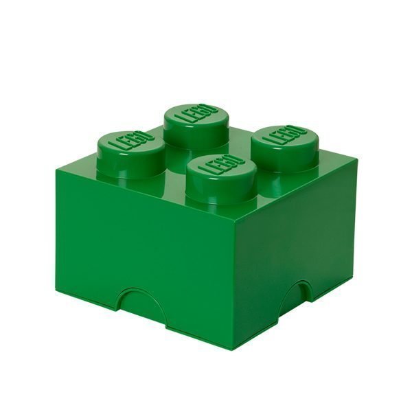 Room Copenhagen Lego Säilytyslaatikko 4 Vihreä