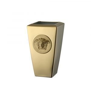 Rosenthal Versace Medusa Gold Maljakko Kulta 24 Cm