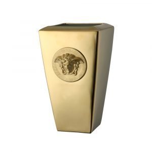 Rosenthal Versace Medusa Gold Maljakko Kulta 32 Cm