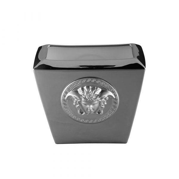 Rosenthal Versace Medusa Platin Maljakko Platina 18 Cm