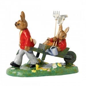 Royal Doulton Bunnykins Cuthbert In The Garden 12 Cm