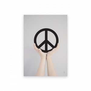 Sb Studio Give Peace A Chance Juliste 30x42 Cm