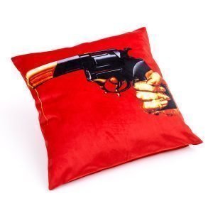 Seletti Toiletpaper Tyyny Revolver 50x50 Cm