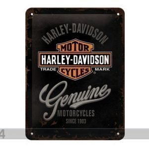 Sg Retrotyylinen Metallijuliste Harley-Davidson Motorcycles 20x15 Cm