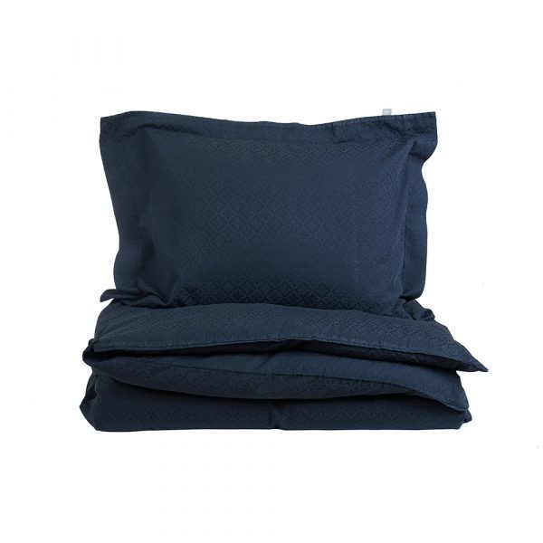 Simply Scandinavian Gotland Star Pussilakana Deep Blue 220x220 Cm