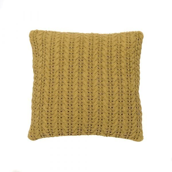 Simply Scandinavian Lace Tyyny Golden Green 50x50 Cm