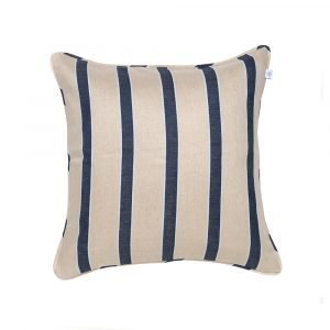 Simply Scandinavian Wide Stripe Linen Tyyny Putty 50x50 Cm