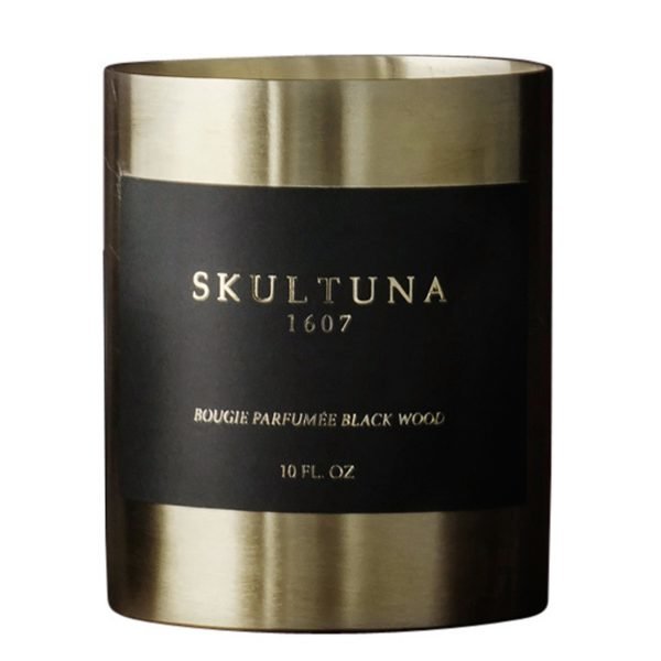 Skultuna Black Wood Tuoksukynttilä