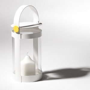Smd Design Sirius Small Kynttilälyhty Valkoinen / Keltainen