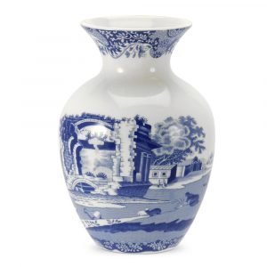 Spode Blue Italian Maljakko 150 Mm