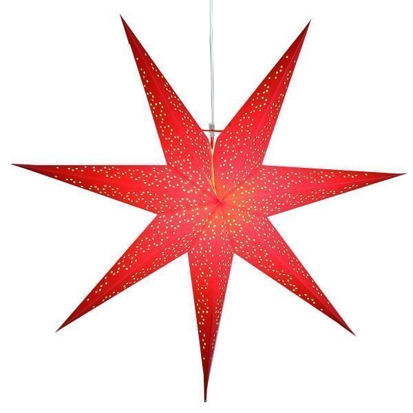 Star Trading Dot Joulutähti Punainen 70 Cm