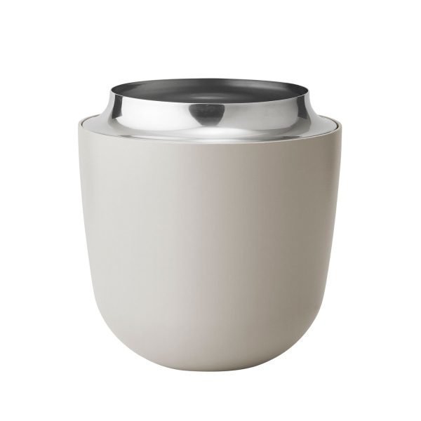 Stelton Concave Maljakko Medium Vaaleanharmaa