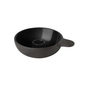 Stelton One Kynttilänjalka Musta 14 Cm