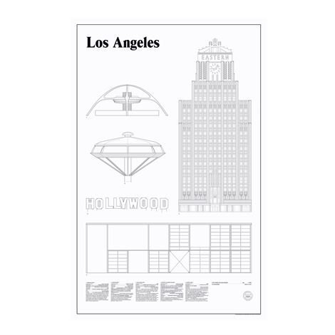 Studio Esinam Elevations Juliste 65x100 cm Los Angeles