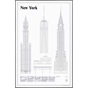 Studio Esinam New York Elevations Juliste