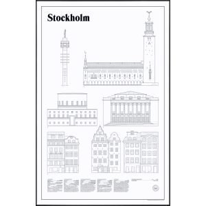 Studio Esinam Stockholm Elevations Juliste