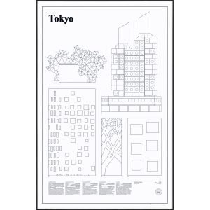 Studio Esinam Tokyo Elevations Juliste