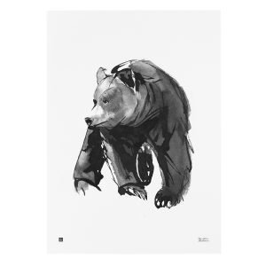 Teemu Järvi Illustrations Lempeä Karhu Juliste 50x70 Cm