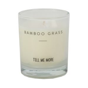 Tell Me More Soy Wax Tuoksukynttilä S Bamboo Grass