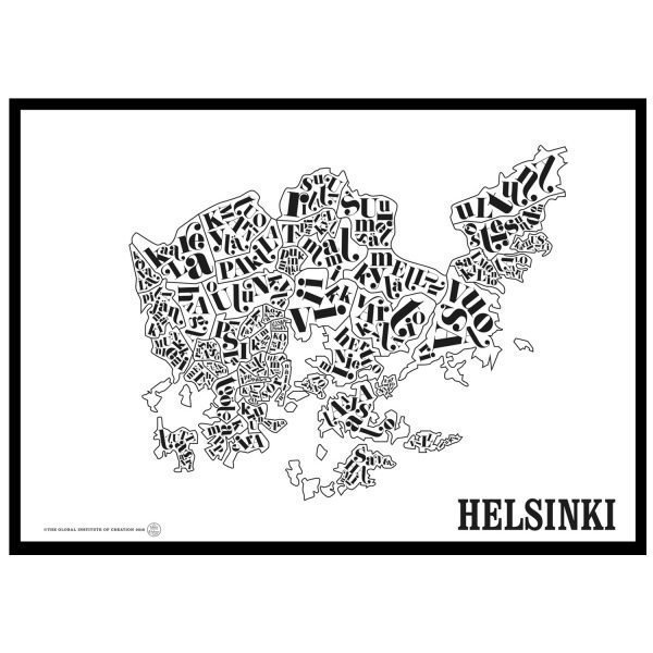 Tgioc Helsinki Kartta Juliste