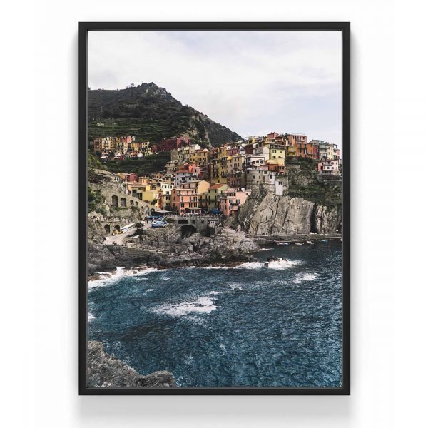 The Nordic Poster Cinque Terre Juliste Sininen 50x70 Cm