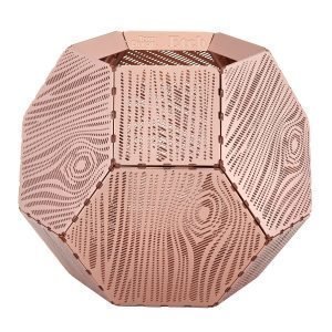 Tom Dixon Etch Kynttilälyhty Wood Kupari