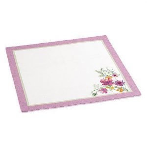 Villeroy & Boch Mariefleur Kangasservetti Roosa 45x45 Cm