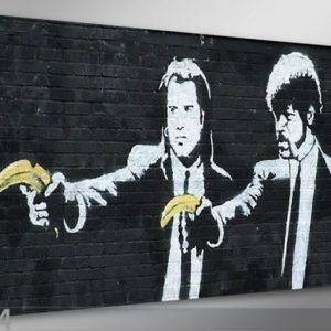 Visario Seinätaulu Banksy Art 60x80 Cm