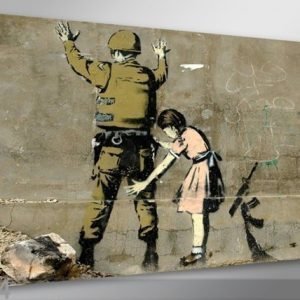 Visario Seinätaulu Banksy Art 60x80 Cm