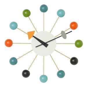 Vitra Ball Clock Seinäkello Monivärinen