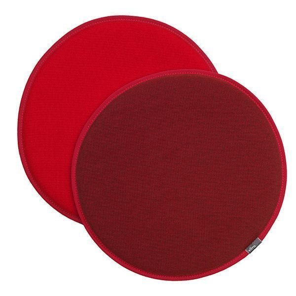 Vitra Seat Dot Istuintyyny Tummanpunainen Punainen
