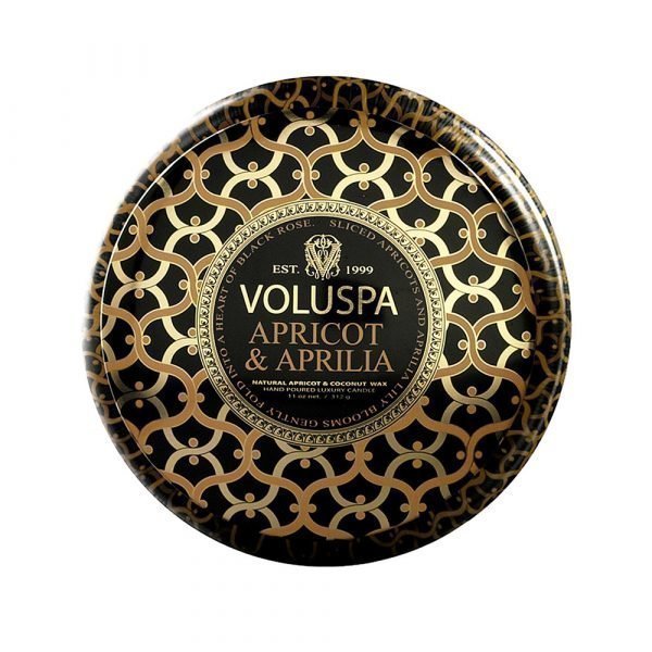 Voluspa 2 Wick Tuoksukynttilä Apricot & Aprilia 50 H